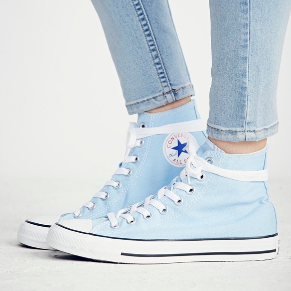 Converse Shoes - Light Blue Chuck Taylor High Tops